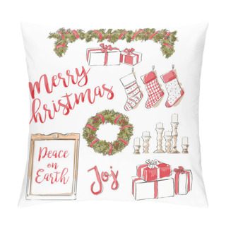 Personality  Collection Christmas Decoration Pillow Covers