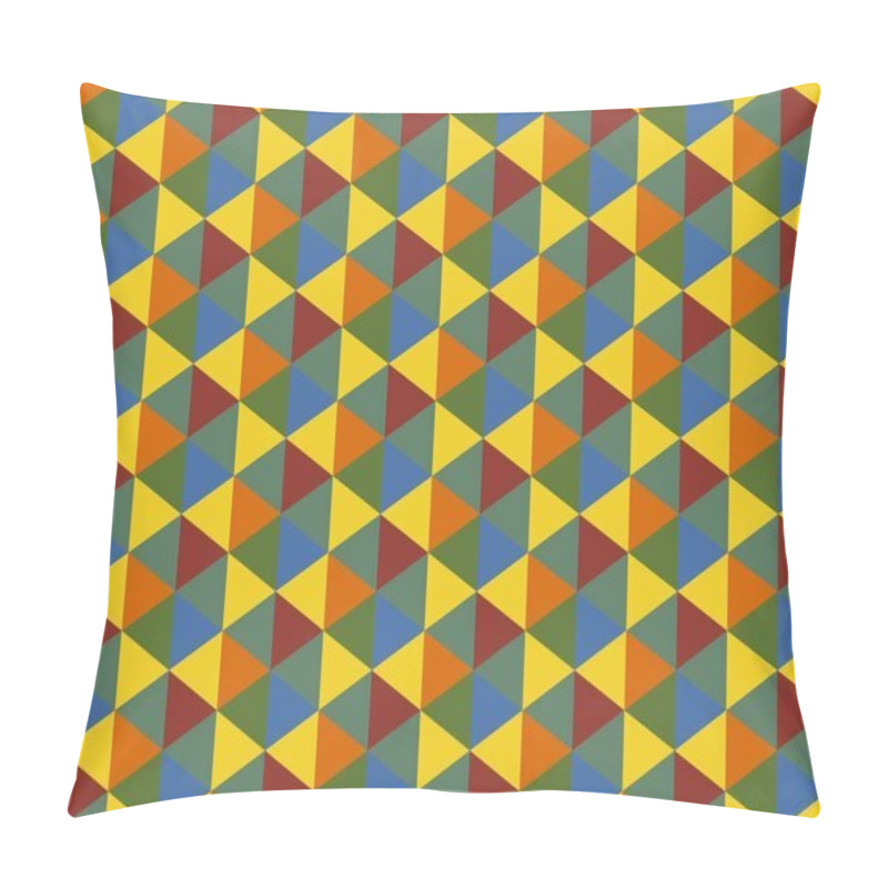 Personality  Seamless Abstract Background With Geometric Elements Pillow Covers