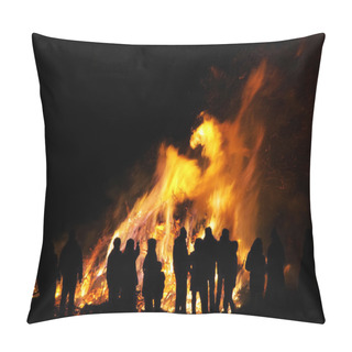 Personality  Walpurgis Night Bonfire 104 Pillow Covers