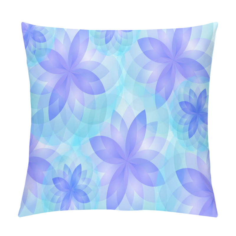 Personality  Background abstract lotus flower vector pillow covers