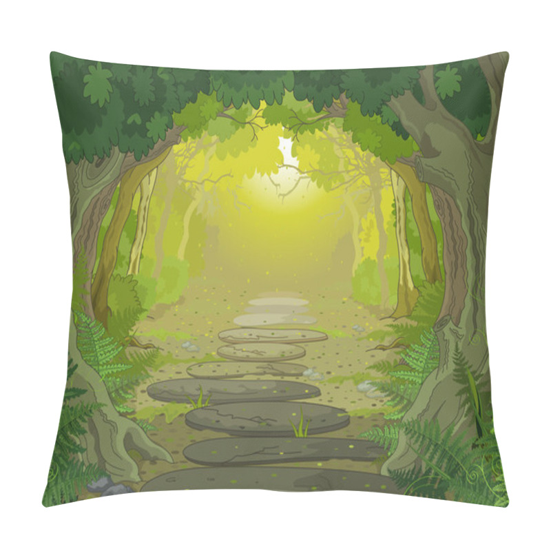 Personality  Magic Landscape Entrance Pillow Covers