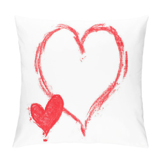 Personality  Painted Heart Pillow Covers