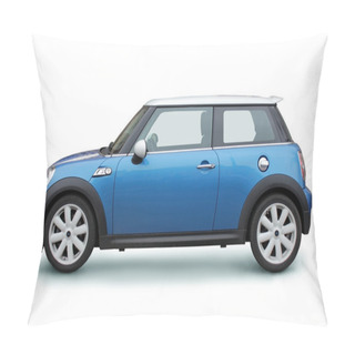 Personality  Small Blue Car Pillow Covers