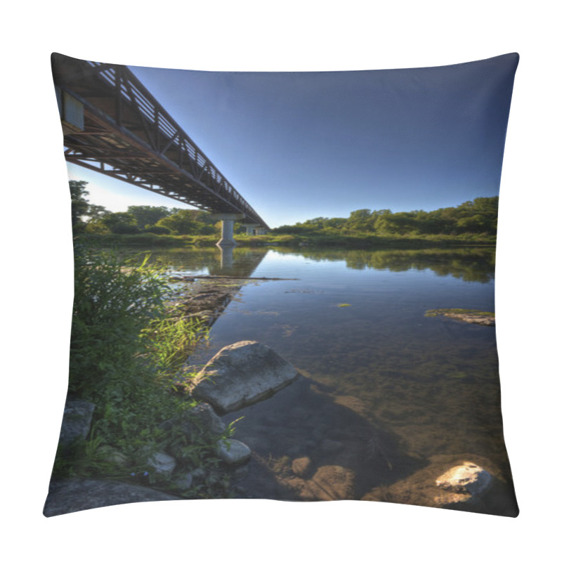 Personality  Pedestrian River Crossing Pillow Covers