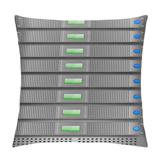 Personality  Servers In Installed In Rack Pillow Covers