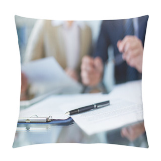 Personality  Business Documents Pillow Covers
