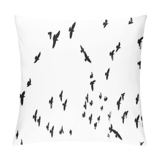 Personality  Flying Pigeons Over Sky Pillow Covers