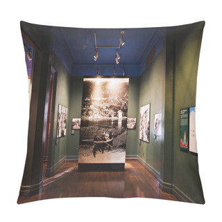 Personality  Museum From Ellis Island Pillow Covers