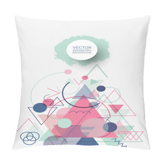 Personality  Abstract Geometric Background Pillow Covers