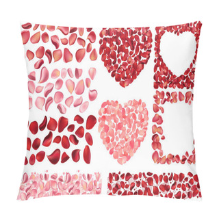 Personality  Big Collection Of Detailed Rose Petals Pillow Covers