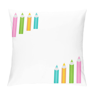 Personality  Pencil Diagram Frame Pillow Covers