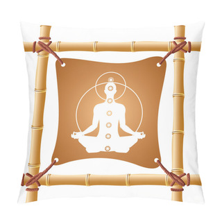 Personality  Bamboo Frame Pillow Covers