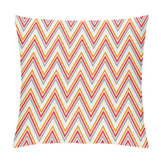Personality  Colorful Chevron Ornament Pillow Covers