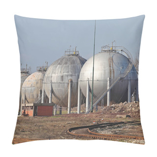 Personality  Gas Storage Tanks Pillow Covers