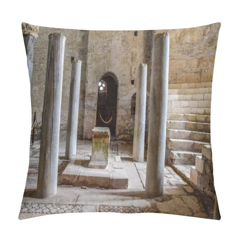 Personality  The Altar Of The Church Of St. Nicholas In Turkey, Demre. Pillow Covers