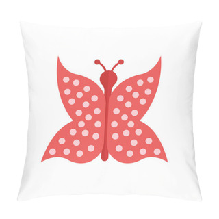 Personality  Butterfly Icon Vector Isolated On White Background For Your Web And Mobile App Design Pillow Covers