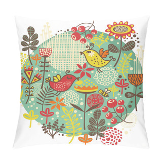 Personality  Birds, Flowers And Other Nature. Pillow Covers