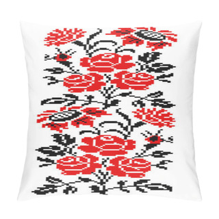 Personality  Bouquet Of Flowers. Border Pattern. Pillow Covers