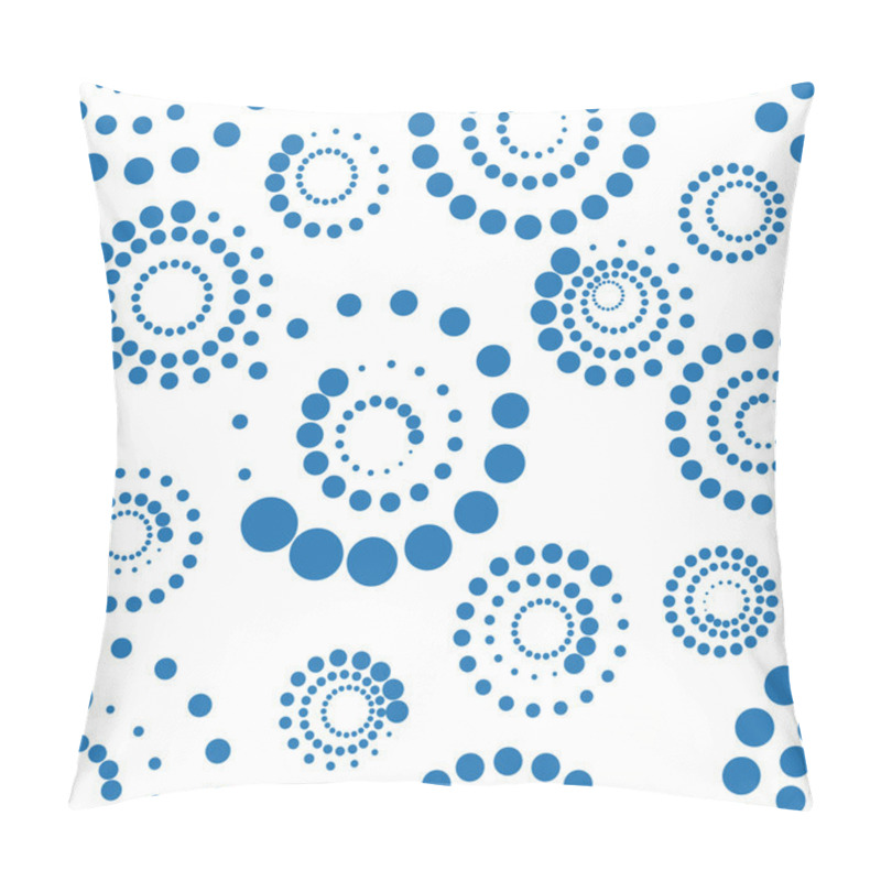 Personality  Seamless Pattern With Circles Pillow Covers