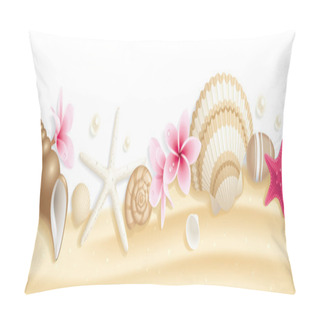 Personality  Seashell Header Pillow Covers