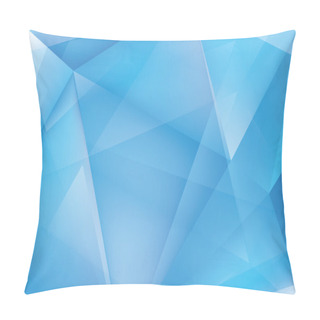 Personality  Abstract Ice Light Blue Background Pillow Covers