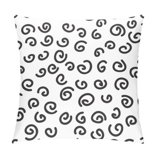 Personality  Black And White Seamless Background Pillow Covers