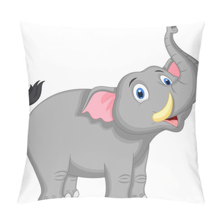 Personality  Cute Elephant Cartoon Pillow Covers