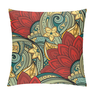 Personality  Seamless Floral Pattern Pillow Covers