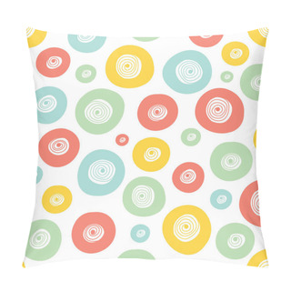 Personality  Colorful Polka Dot Pillow Covers