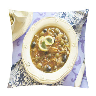 Personality  Fish Solyanka With Capers And Olives Pillow Covers