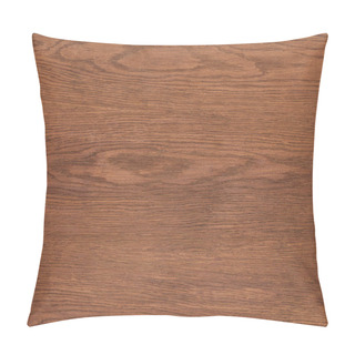 Personality  Brown Textured Wooden Background With Copy Space Pillow Covers