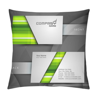 Personality  Professional And Designer Business Card Set Or Visiting Card Set Pillow Covers