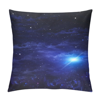 Personality  Beautiful Background, Nightly Sky Pillow Covers