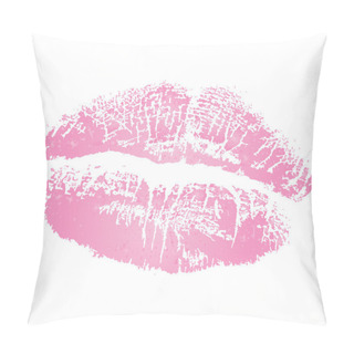 Personality  Pink Lipstick Pillow Covers