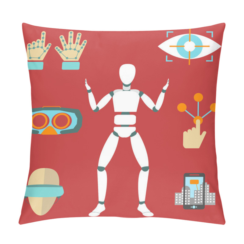 Personality  Devices For Virtual Reality Pillow Covers