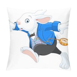Personality  White Rabbit Pillow Covers