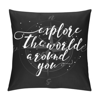 Personality  Hand Drawn Inspirational Quote Pillow Covers