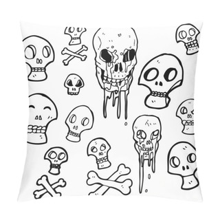 Personality  Skulls Collection Pillow Covers