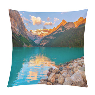 Personality  Lake Louise At Sunset.Banff National Park.Alberta.Canada Pillow Covers