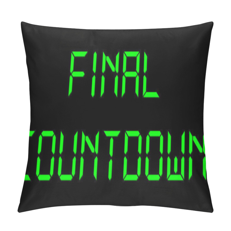Personality  Final Countdown pillow covers