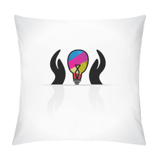 Personality  Bulb Care Concept Pillow Covers