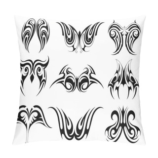 Personality  Set Of Tribal Art Tattoo Pillow Covers
