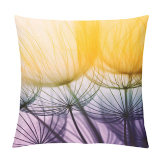 Personality  Dandelion Seed Flower Pillow Covers