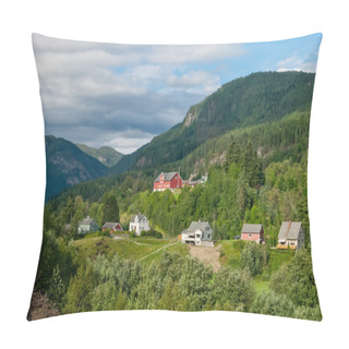 Personality  Stunning Norwegian Mountain Landscape Pillow Covers