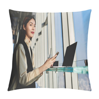 Personality  Young Chinese Woman Pillow Covers