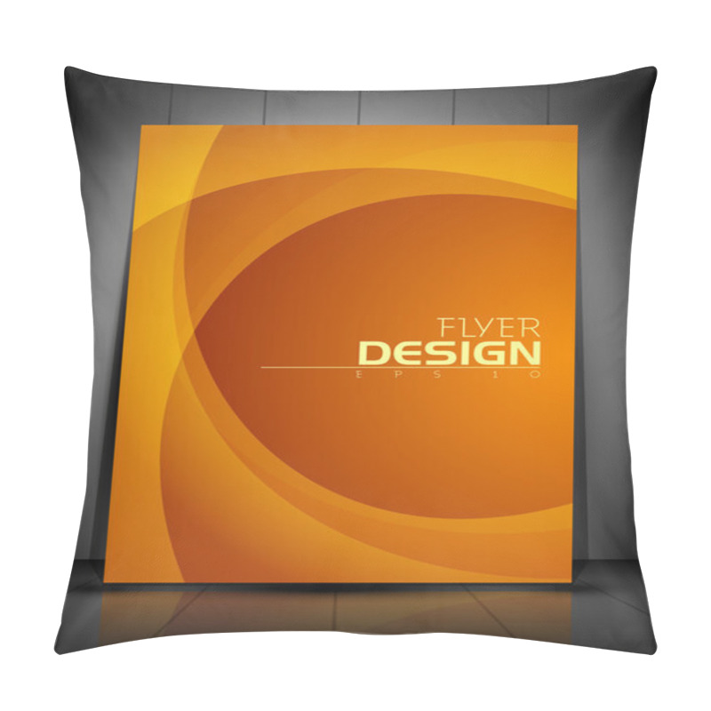 Personality  Professional business flyer template or corporate banner design, pillow covers