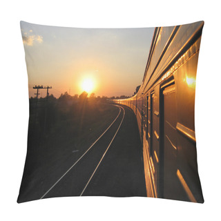 Personality  Train Pillow Covers