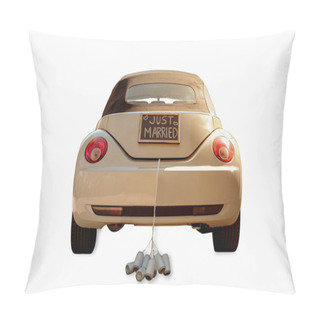 Personality  Just Married Pillow Covers