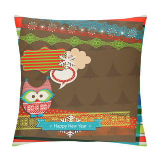 Personality  Winter Scrapbook Template Pillow Covers