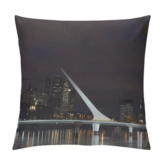 Personality  Woman Bridge, Buenos Aires Pillow Covers